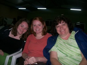 Beth, me and Ida at church